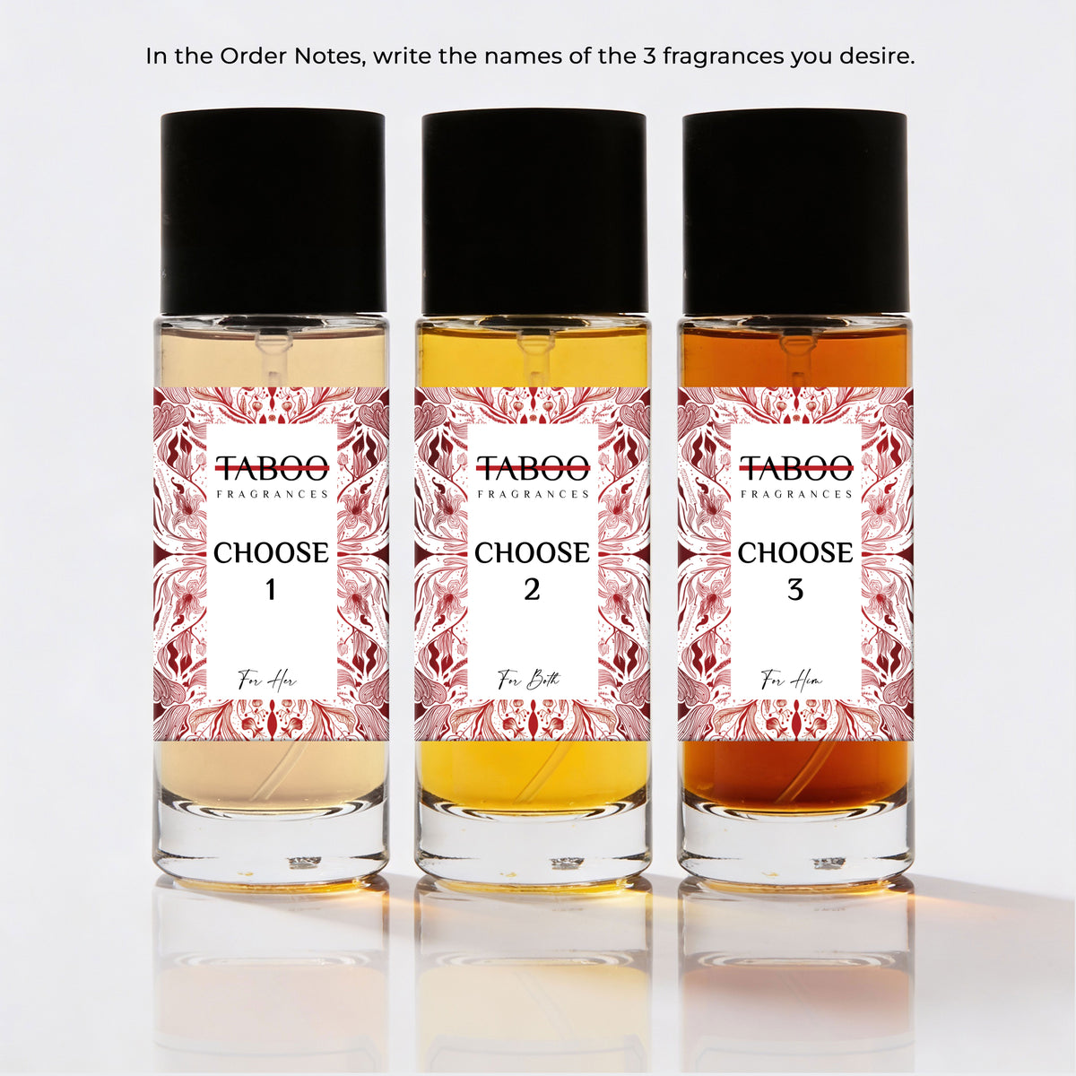 THREE FRAGRANCES SET – taboofragrances